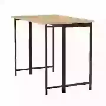 Minimalist Counter Height Flip Top Extension Desk or Table